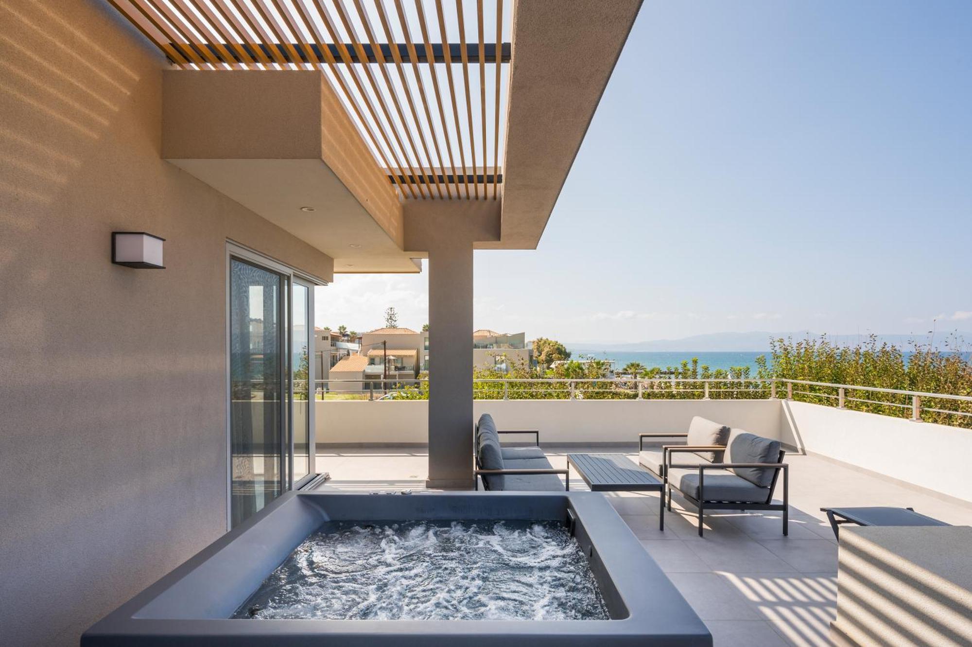 Ostrakon Suites Agia Marina المظهر الخارجي الصورة